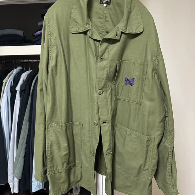 니들스 백사틴 커버올