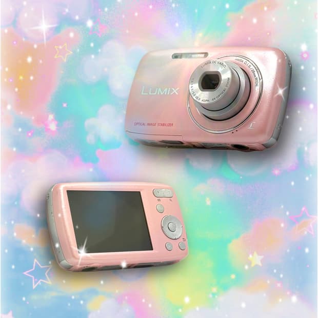 [츄디카!] 파나소닉 루믹스 DMC-S1 핑크 디지털카메라