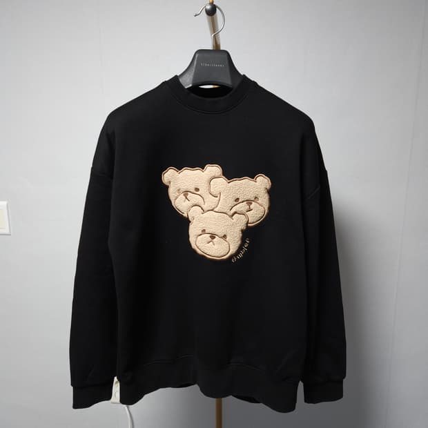 M ) 앰블러 곰세마리 맨투맨