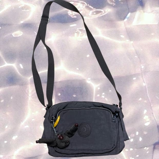 키플링 크로스백 숄더백 메신저백 미니백 가방 모카 브라운 고릴라 키링 y