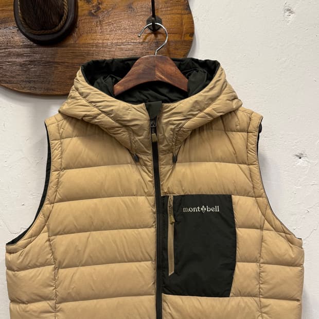77) mont-bell 몽벨 Reversible Down Vest