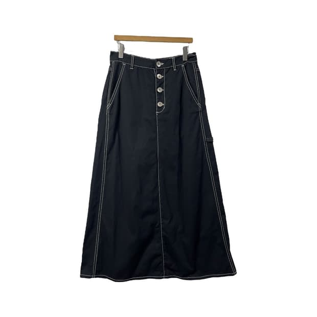 [olive des olive] 올리브 데 올리브 스티치 카펜터 롱스커트