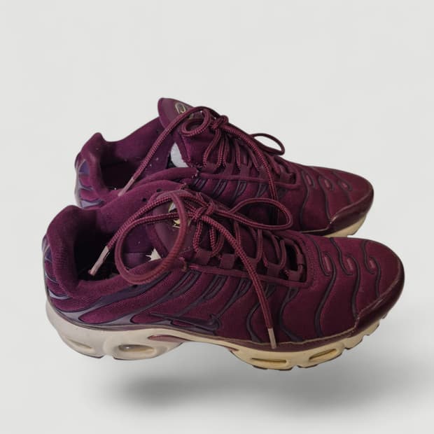 [240]나이키 에어맥스 플러스 버건디 여성 운동화
