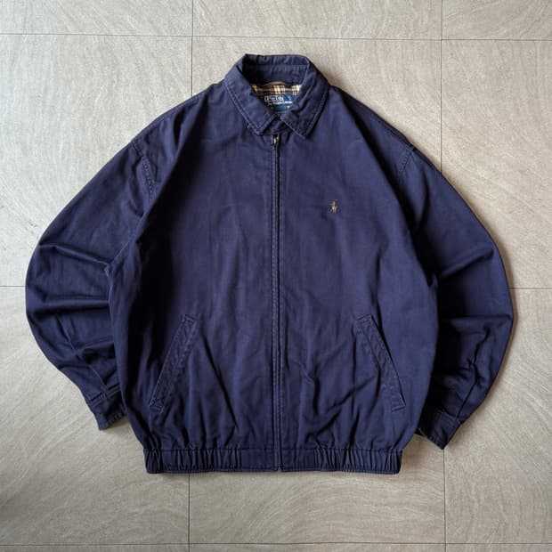 폴로 정품 네이비 스윙톱 자켓