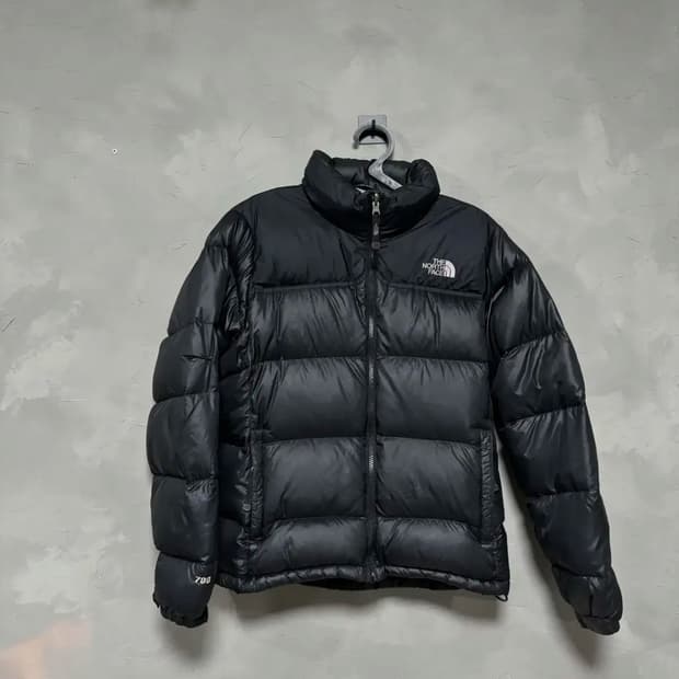 노스페이스 700 눕시 구스다운 패딩 블랙