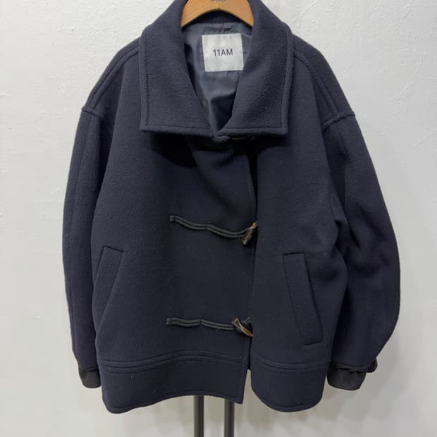 정품) 11AM 일레븐에이엠 여성 오버사이즈 더플코트 F