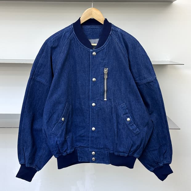PPFM 90s 데님 봄버 자켓