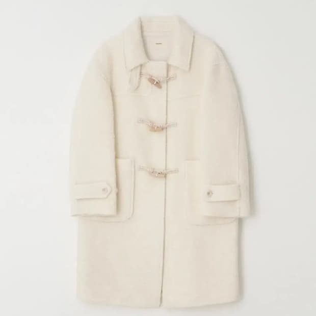 윤슬샵 모헤어 클라우드 더플코트