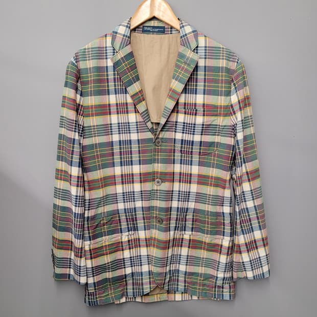 Polo Ralph Lauren 폴로 랄프로렌 마드라스 체크 블레이져