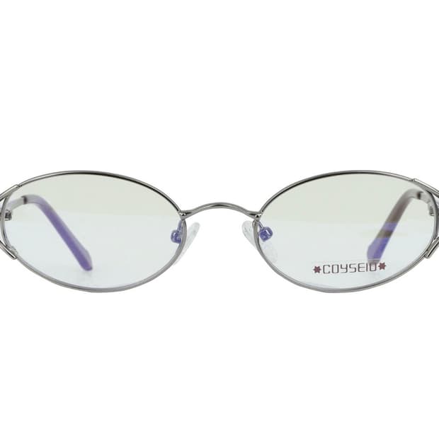 코이세이오 COY OVAL GLASSES SILVER