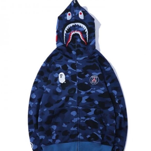 베이프 샤크후드 파리생제르망