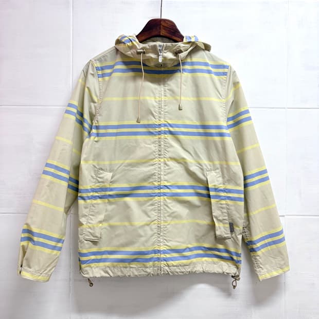 AIGLE 에이글 파스텔 스트라이프 바람막이 JPN