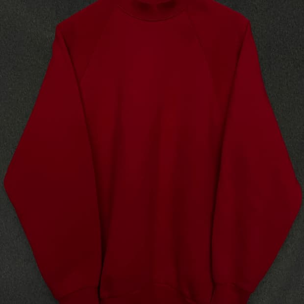 [XL] 90s 프룻 오브 더 룸 USA 블랭크 스웻셔츠 크루넥