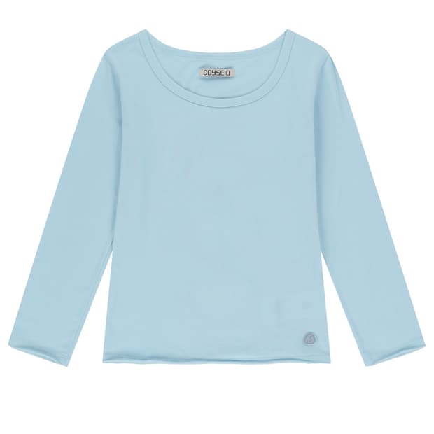 BACK CIRCLE CAPRI SLEEVES SKY BLUE