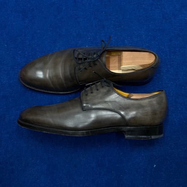  [Canali] 카나리 다크브라운 더비 265