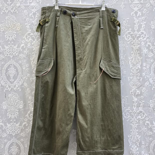 Frank U  밀리터리 렙 팬츠 