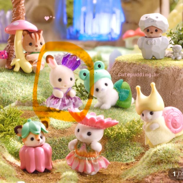 실바니안 요정의숲 블라인드팩(보석토끼)