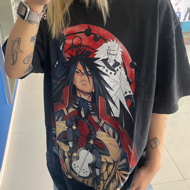 naruto print tee 나루토 프린트 티
