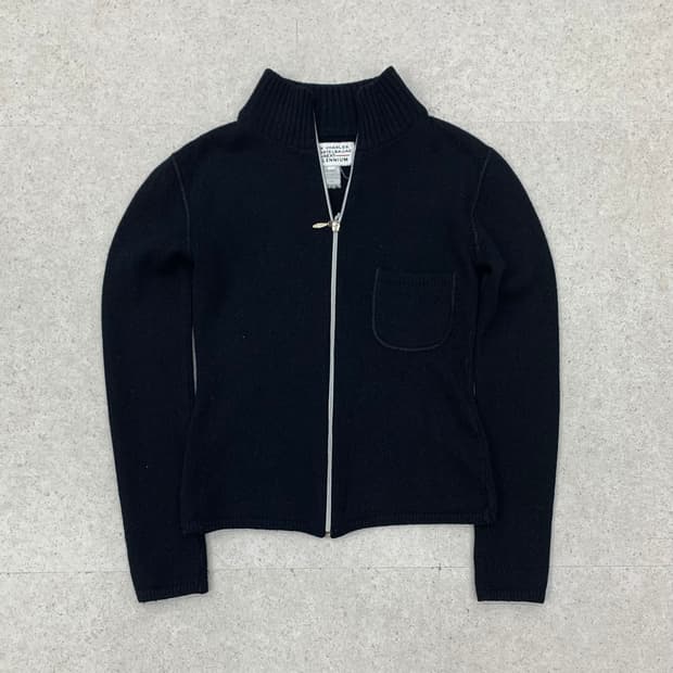 Jean charles de castelbajac 카스텔바작 울 집업니트