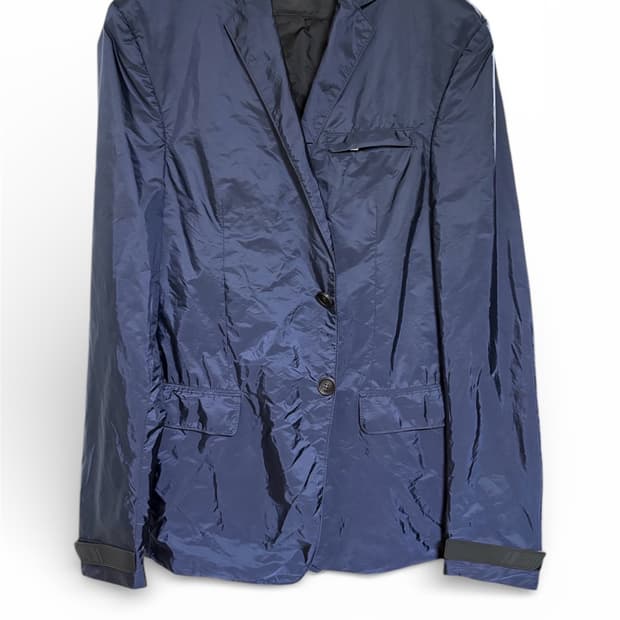 프라다 남성 네이비 블레이저