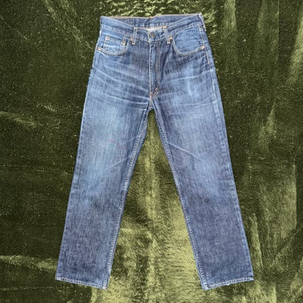 [W31/L34] 리바이스 506 MADE IN JAPAN 워싱 데님