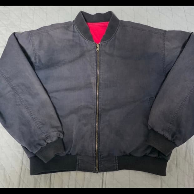 말보로 리버시블 자켓 L