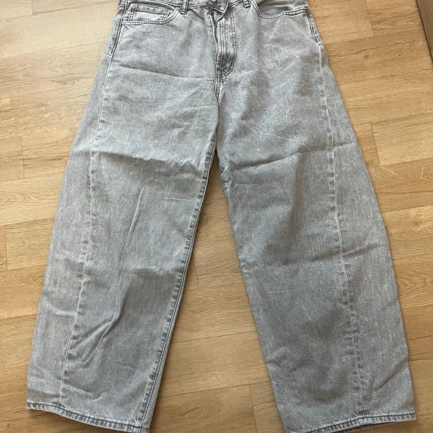 GU 배럴레그진 라이트그레이 (32사이즈)