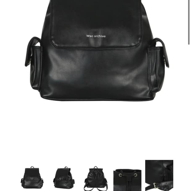 Wsc archive nori backpack 노리 백팩