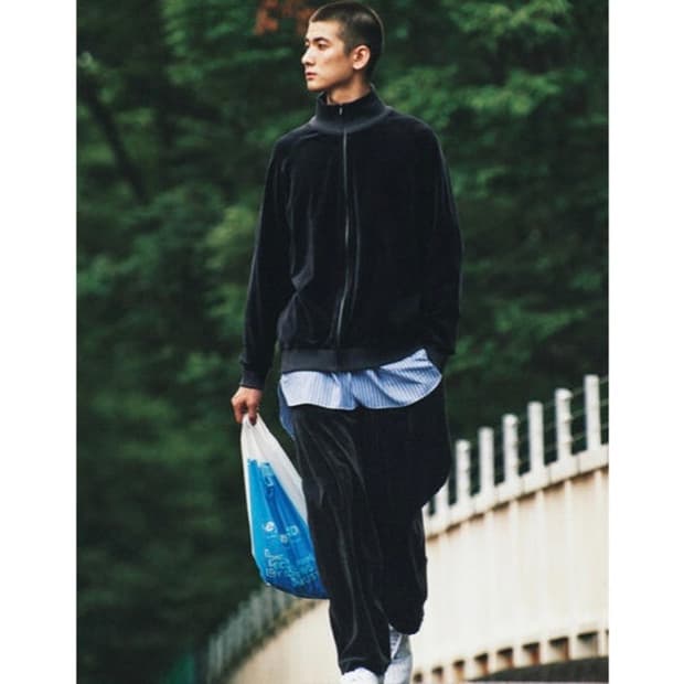 [2]코모리 벨루어 저지 트랙 자켓