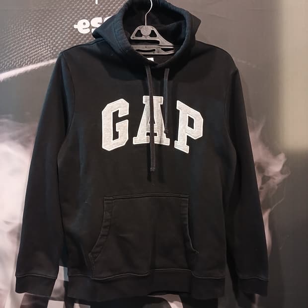 갭 빅로고 후드티