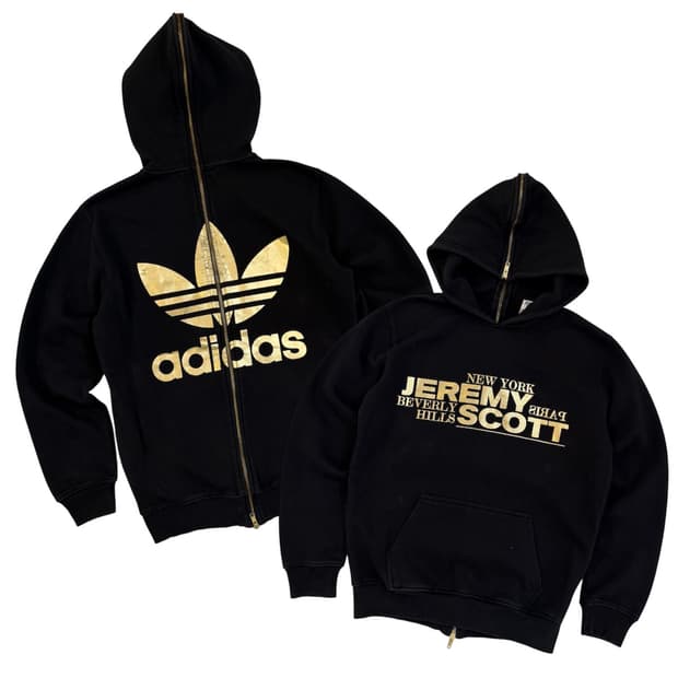 초희귀) 아디다스 X 제레미스캇 양면 풀집 후드 베이프맛