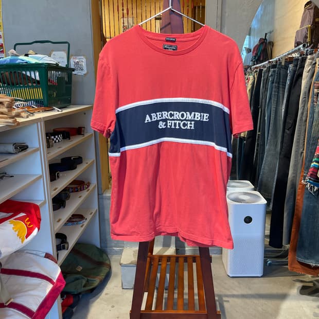 2XL 아베크롬비 스트라이프 티셔츠