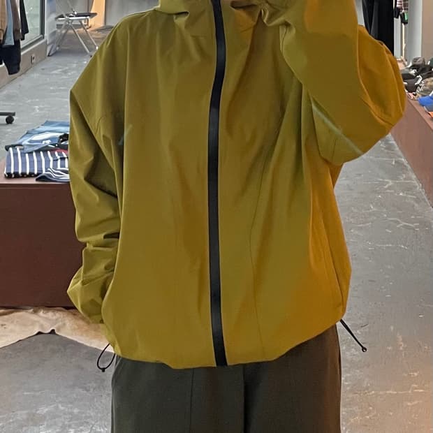 빈티지 포텐 후드 바람막이 H2674