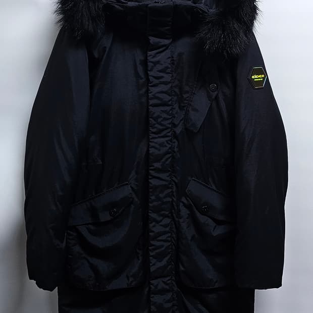 아이더 구스다운 헤비 롱패딩 L