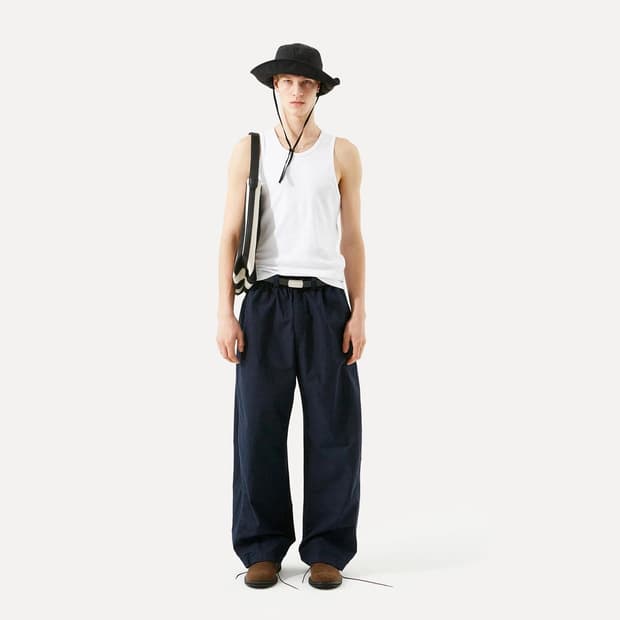 Sonnet ease-fit pants navy