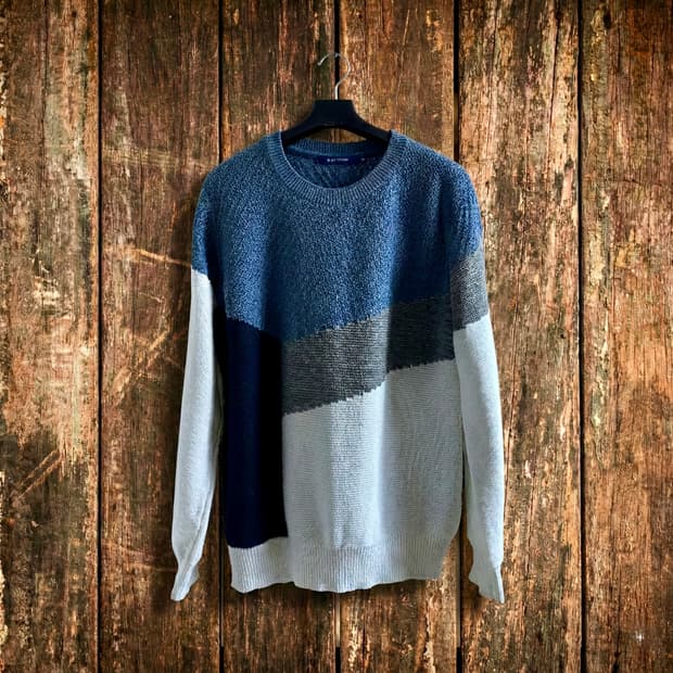 [Frank Stone] 데일리 라운드넥 니트