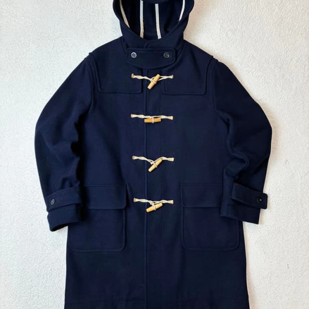 비바스튜디오 코퍼레이트 락앤롤 후디 더플 코트 PN6236