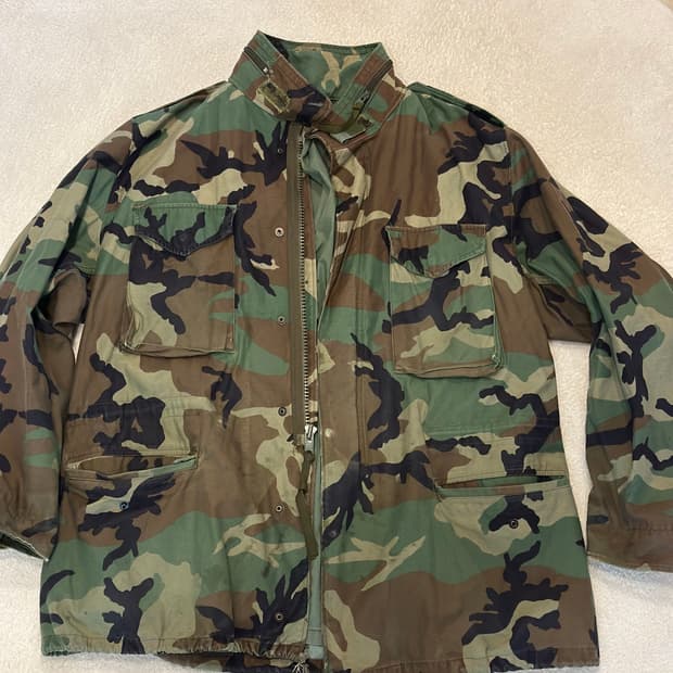 우드랜드 카모플라쥬 1999 미국(US) M-65 필드 코트(M-65)