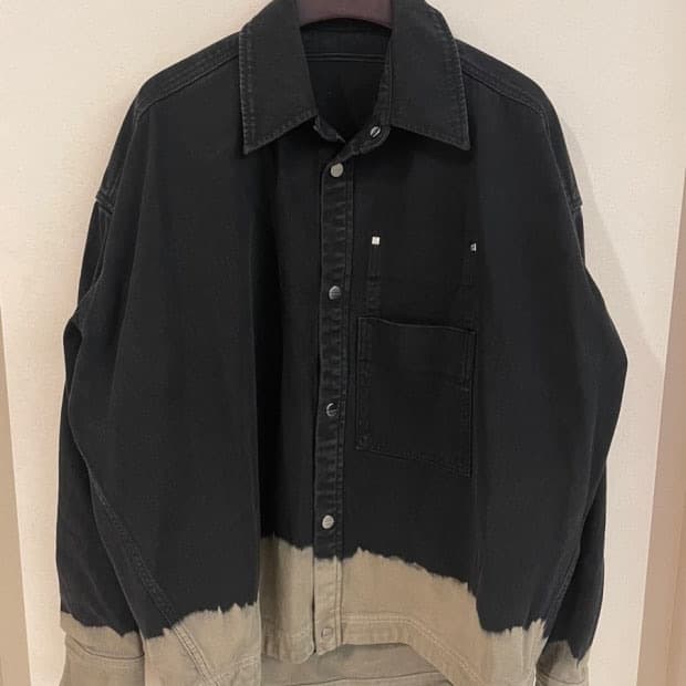 우영미 블리치드 오버핏 셔츠 48 (새상품급)