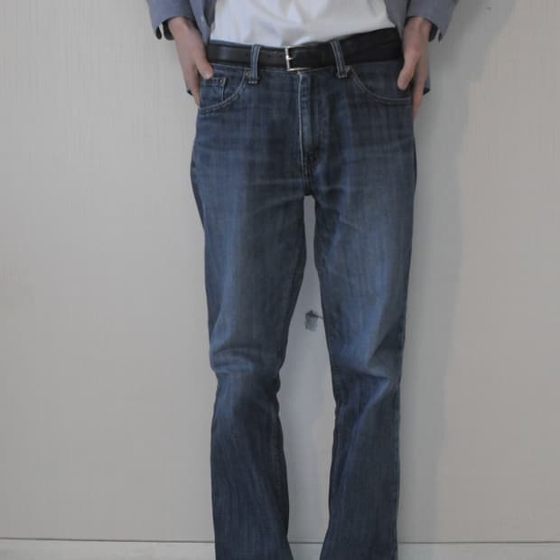 빈티지 리바이스 533 데님 워싱진 30