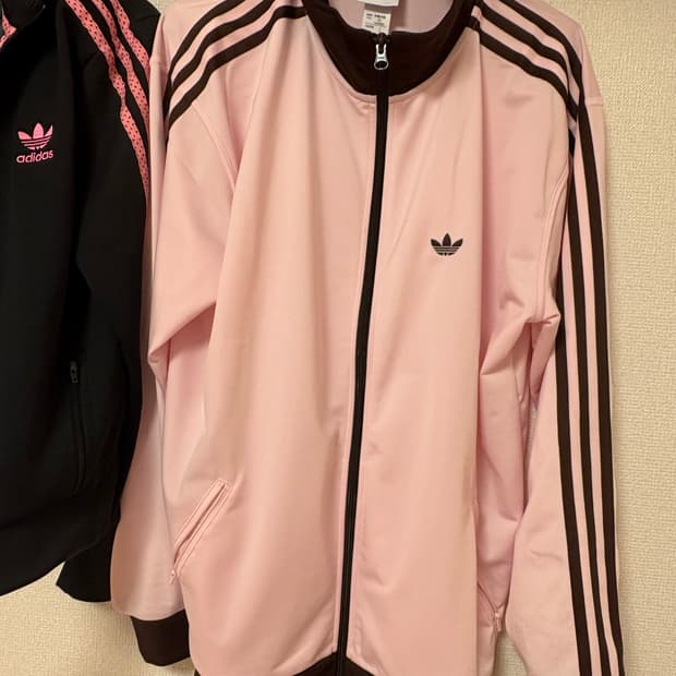 Adidas 아디다스 오리지널 클래식 트랙탑 핑크브라운