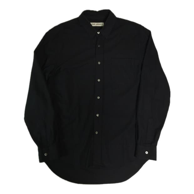 아워레가시 클래식 실크 셔츠 블랙 50