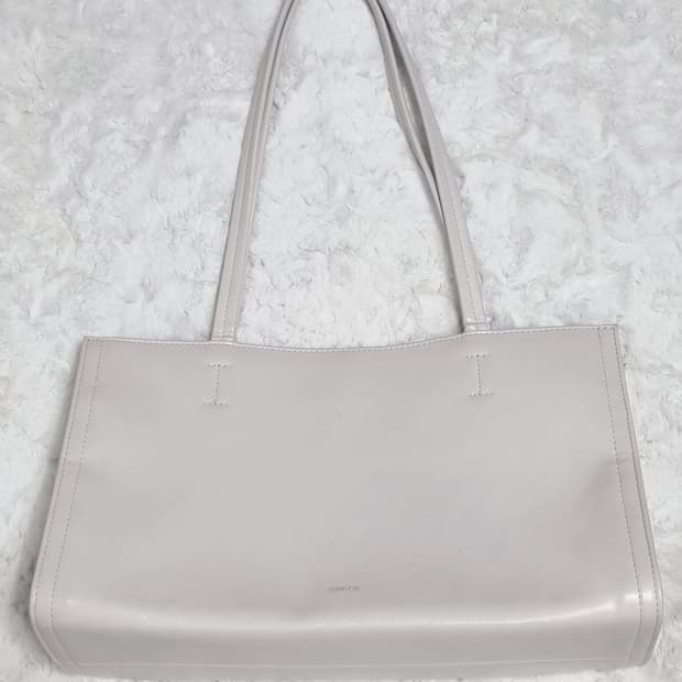 스탠드오일  가방 오블롱백 숄더백 화이트 크림 Oblong bag