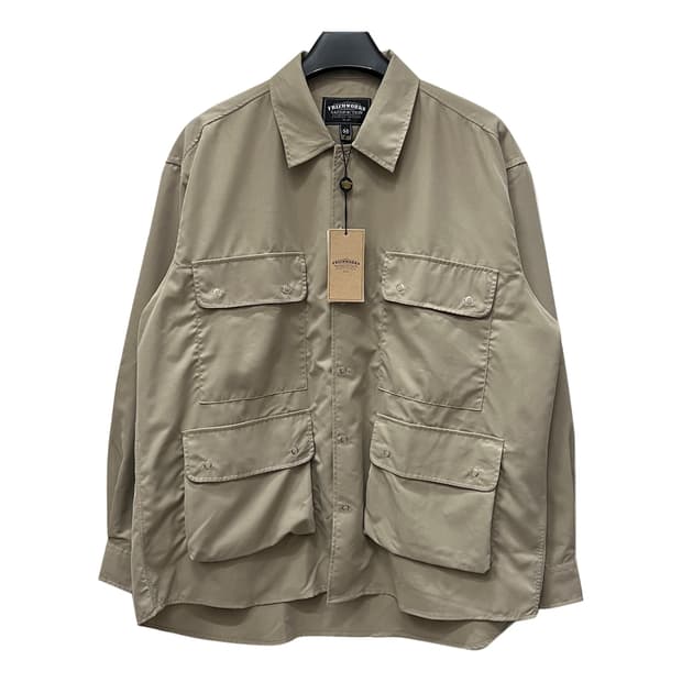 프리즘웍스 데드스탁 멀티포켓 오버핏 셔츠 자켓 M