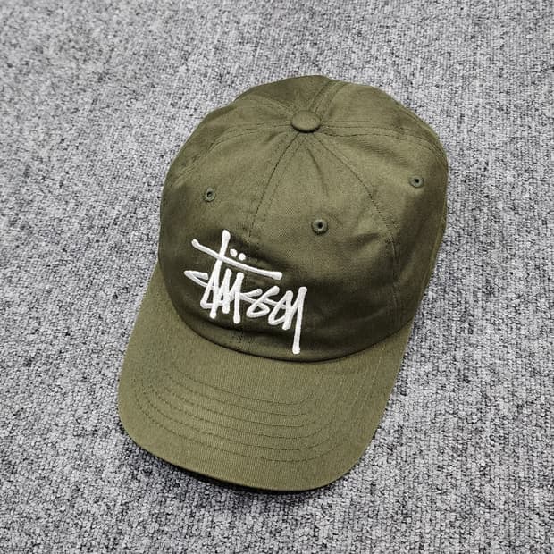 STUSSY 스투시 로우 프로파일 빅 베이직 볼캡 모자