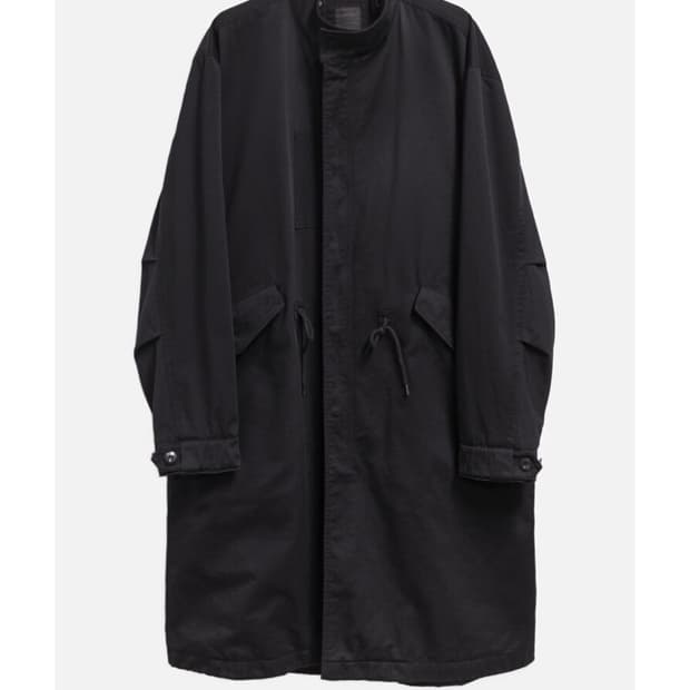 고낙 피쉬테일 파카 블랙 3사이즈