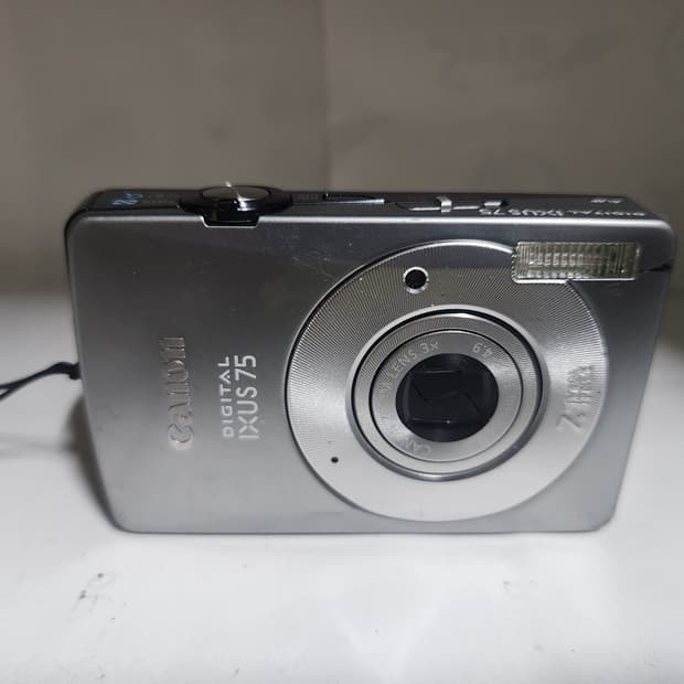 캐논 IXUS 75 디지털 카메라 실버