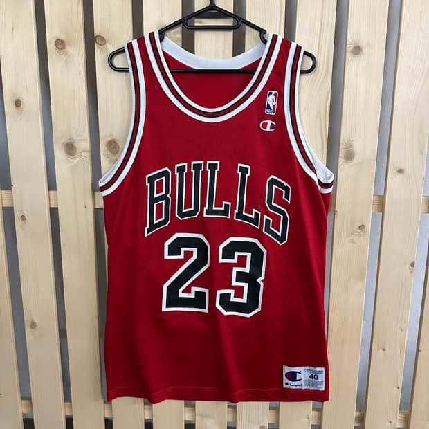 (M) 챔피온 NBA 시카고 불스 마이클 조던 23 져지