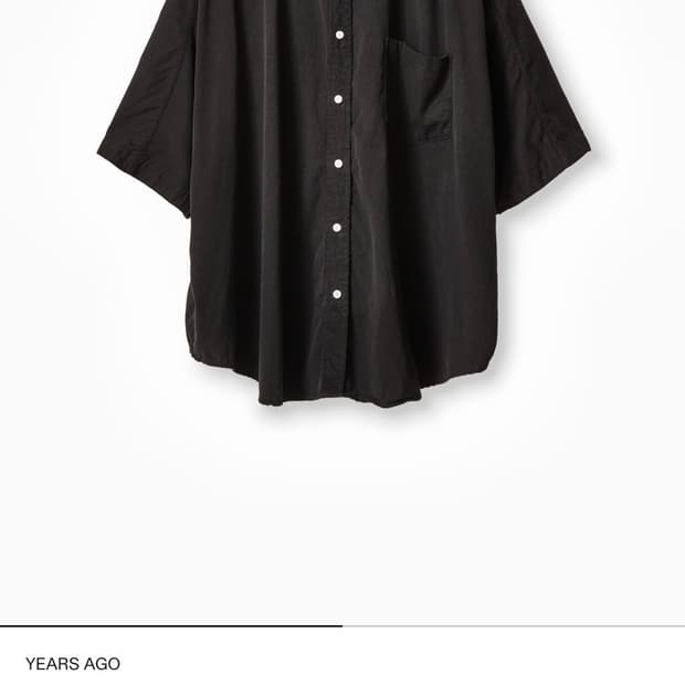 이얼즈어고 반팔셔츠 블랙 2사이즈