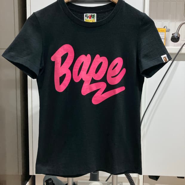 베이프 블랙핑크 반팔